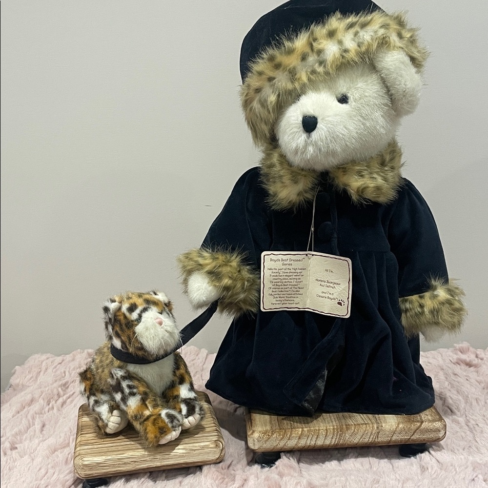 Boyds Bears Marlena Beargeaux with Deitrich RETIRED